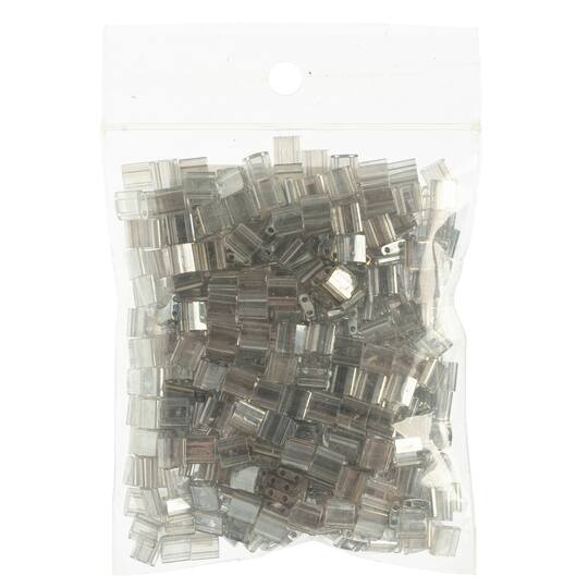 Miyuki® TILA® 5mm Transparent Glass Beads